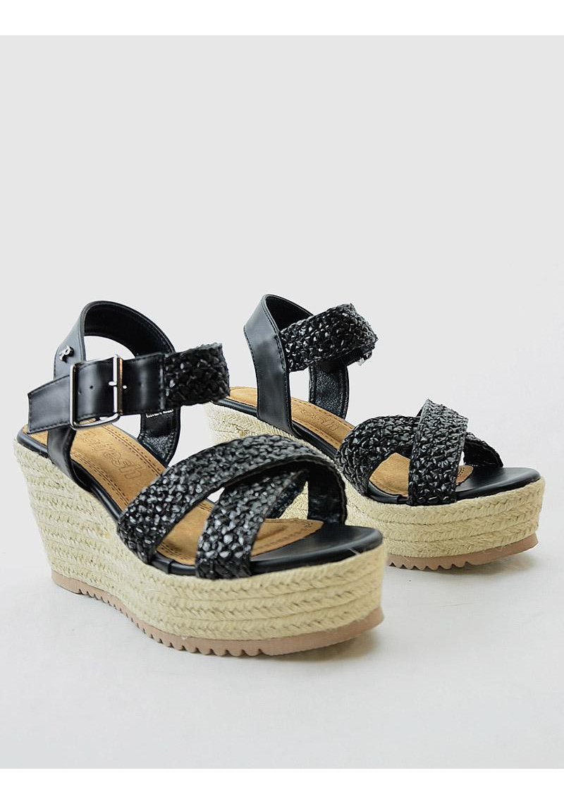 SANDALIA REFRESH 69556 NEGRO - Tienda Online Lola Rey