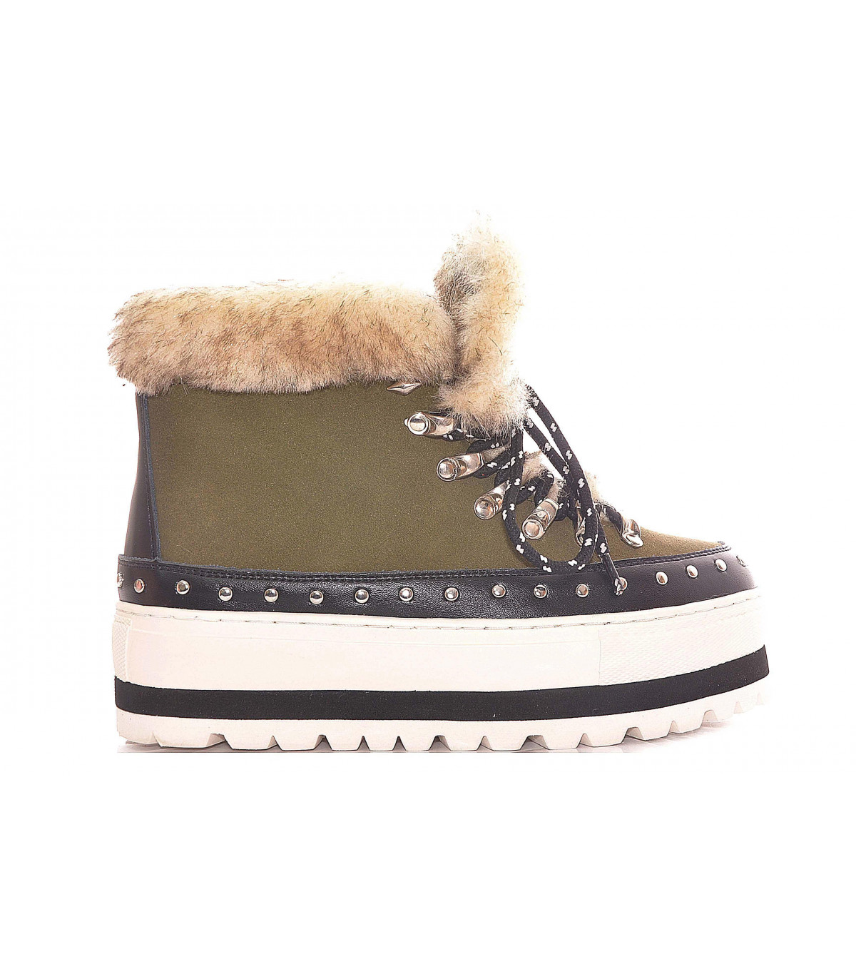 BOTA SIXTY SEVEN VERDE SERRAJE - Tienda Online Lola Rey