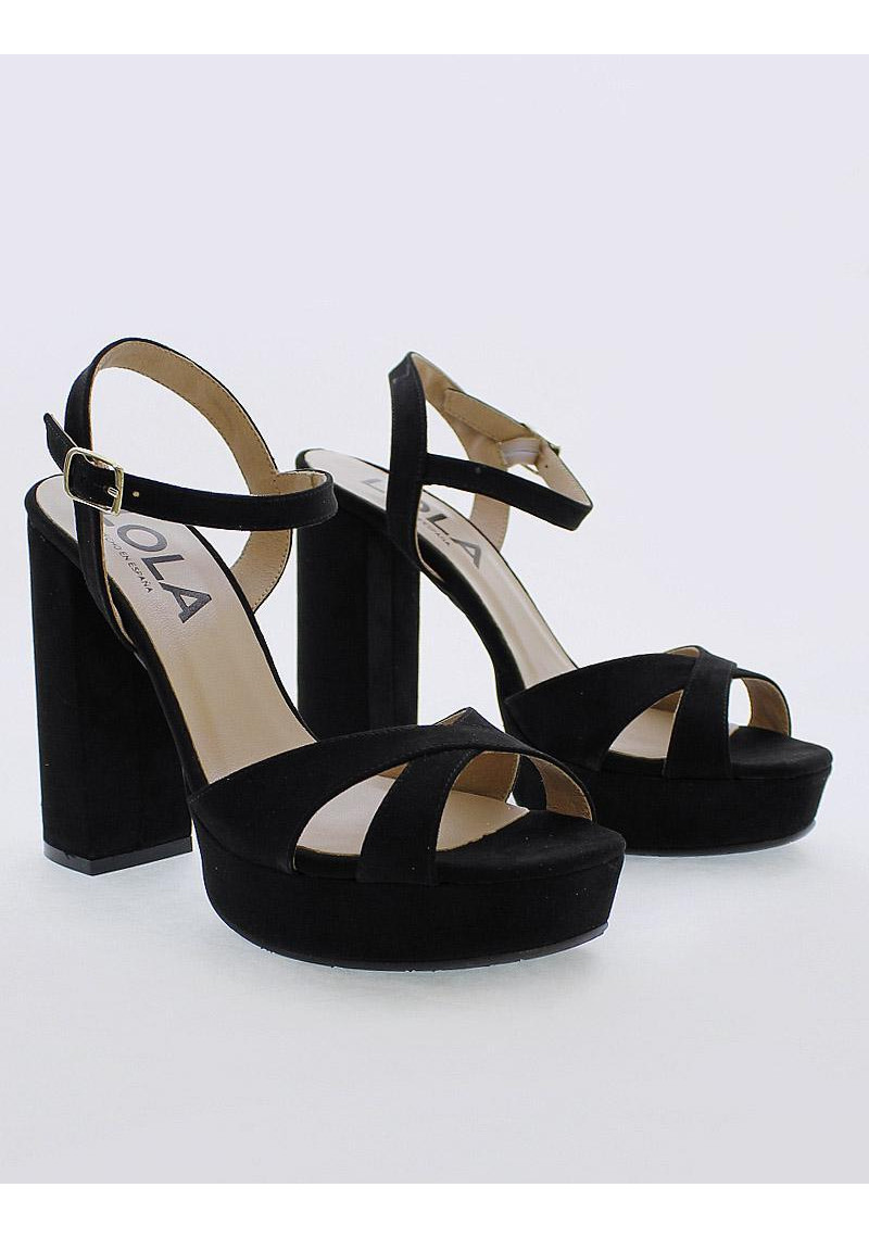SANDALIA LOLA 1819 NEGRO - Tienda Online Lola Rey