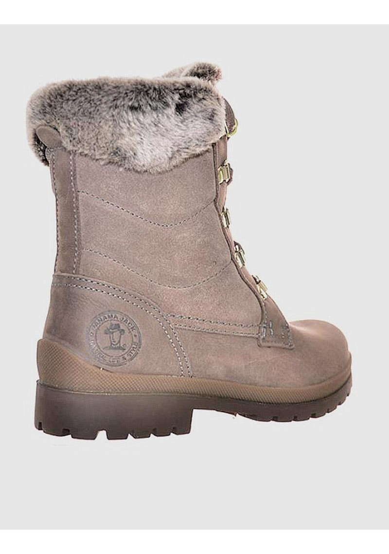 BOTA PANAMA JACK MARRON GRIS PIEL - Tienda Online Lola Rey