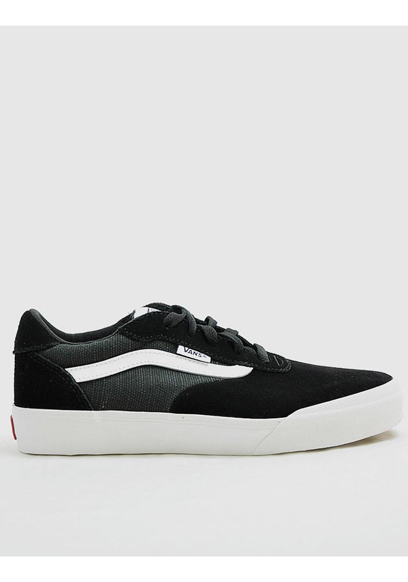 ZAPATILLA VANS NEGRO-BLANCO TELA - Tienda Online Lola Rey