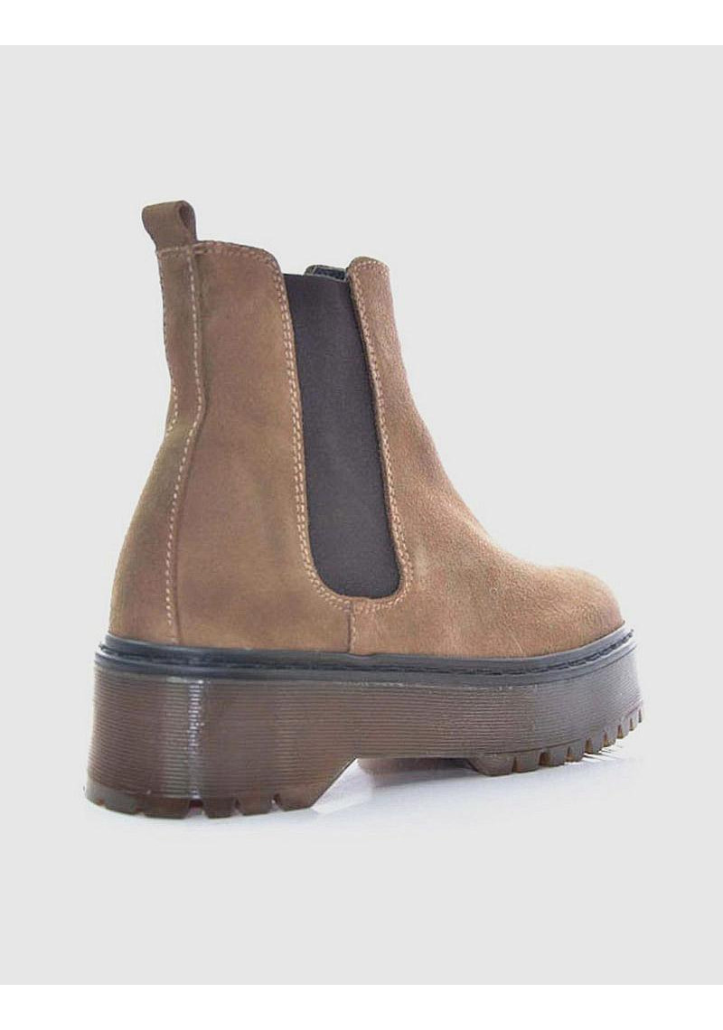 BOTIN D BUZZ MARRON SERRAJE - Tienda Online Lola Rey
