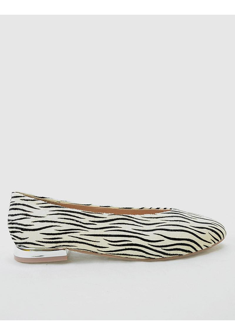SNEAKERS DE CUÑA INTERNA CON PRINT DE CEBRA PARA MUJER OZARK