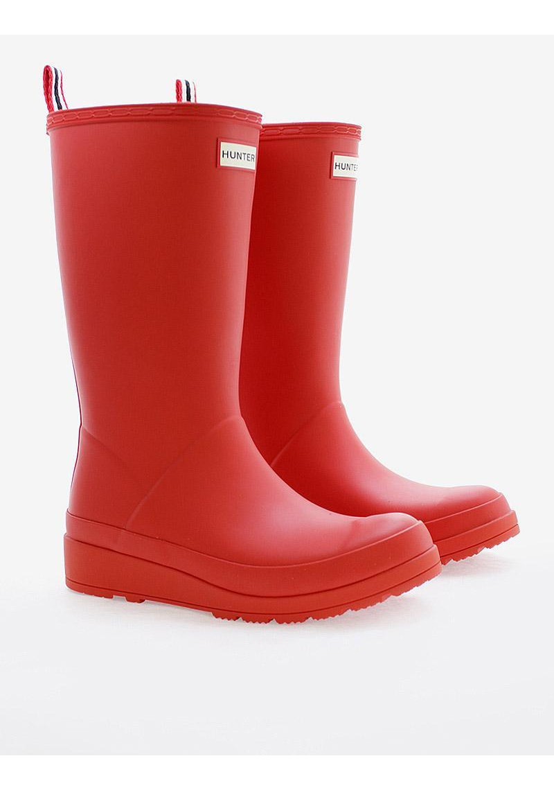 BOTA AGUA HUNTER ORIGINAL PLAY TALL LOGO RED - Tienda Online Lola Rey