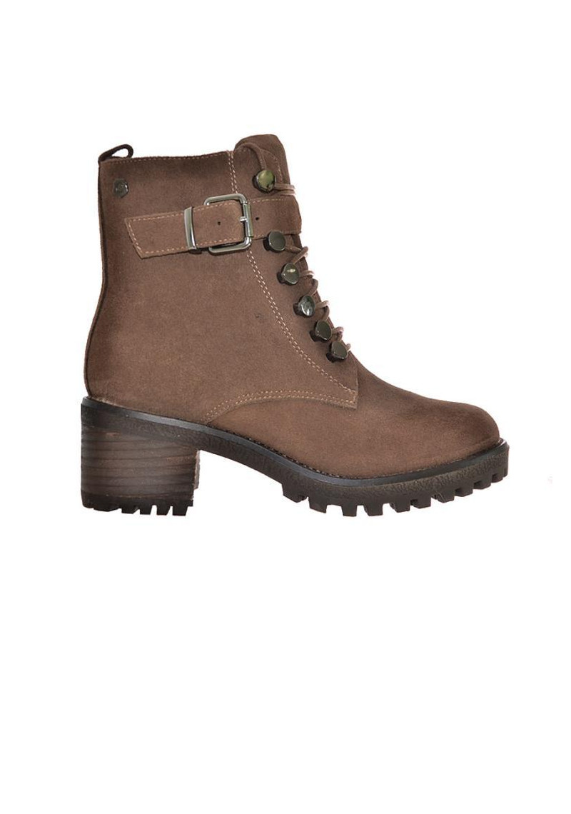 BOTIN CARMELA MARRON SERRAJE - Tienda Online Lola Rey