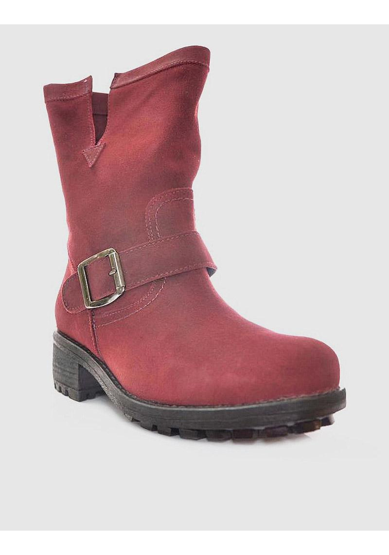 BOTA LOLA REY BURDEOS SERRAJE - Tienda Online Lola Rey