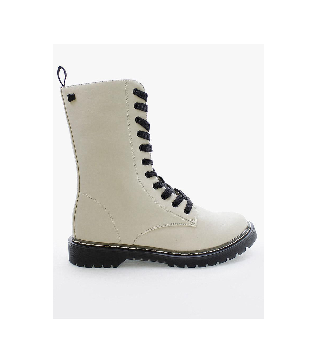 BOTIN MUSTANG 58628 C51976 CREMA - Tienda Online Lola Rey