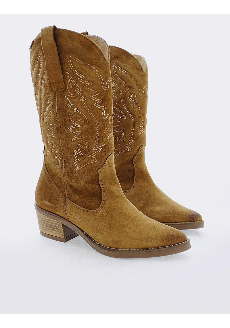 BOTA MUSTANG 58964 AVELLANA - Tienda Online Lola Rey