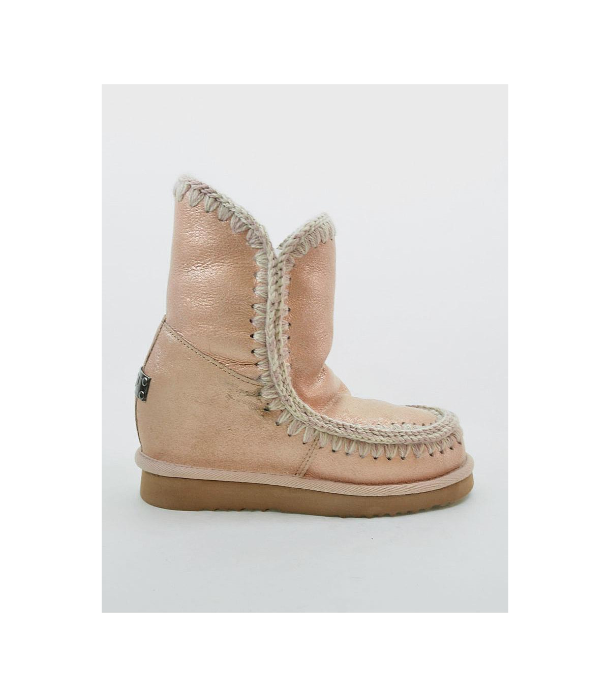 BOTA MOU ROSA PIEL - Tienda Online Lola Rey