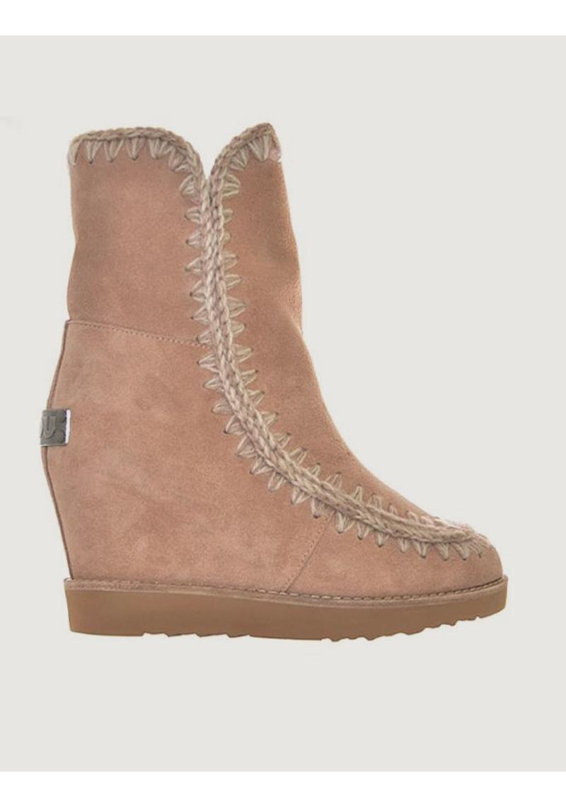 BOTA MOU ROSA PIEL - Tienda Online Lola Rey
