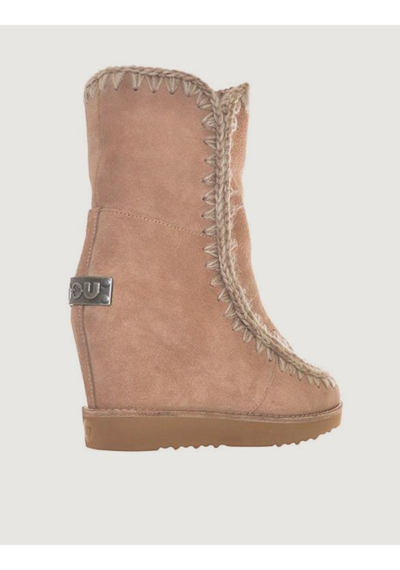 BOTA MOU ROSA PIEL - Tienda Online Lola Rey