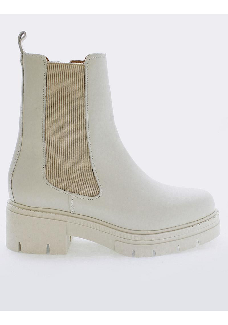 BOTIN CHELSEA SKP CUAD F23P BLANCO - Tienda Online Lola Rey