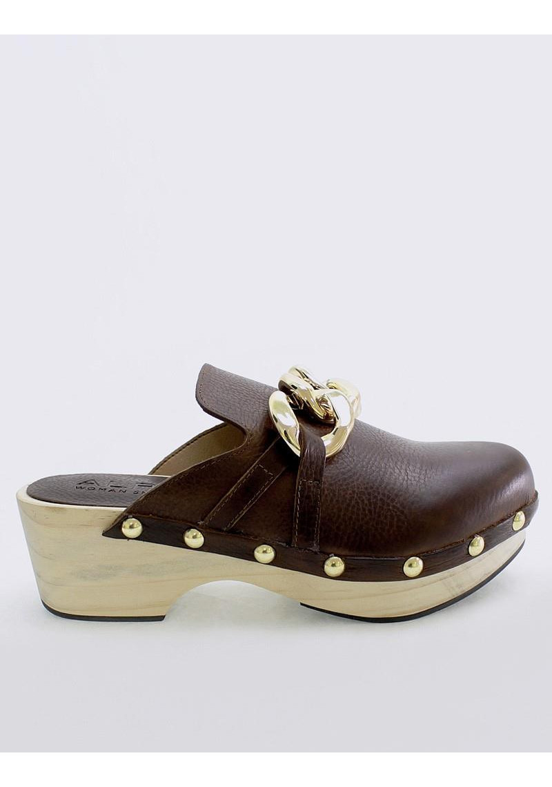 ZUECO ALPE 2279 BROWN - Tienda Online Lola Rey