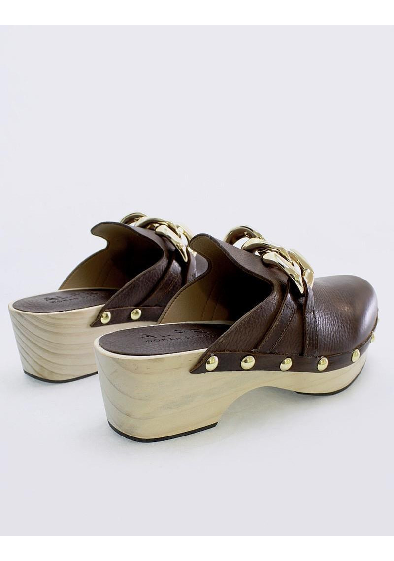 ZUECO ALPE 2279 BROWN - Tienda Online Lola Rey