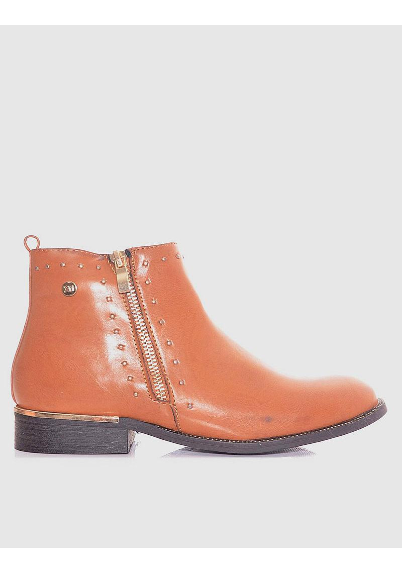 BOTIN XTI MARRON SINTETICO - Tienda Online Lola Rey