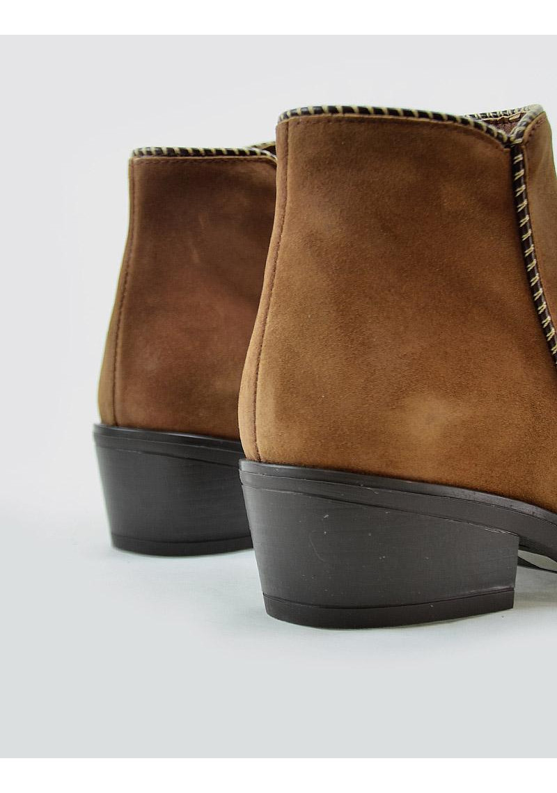 BOTIN LOLA REY MARRON SERRAJE - Tienda Online Lola Rey