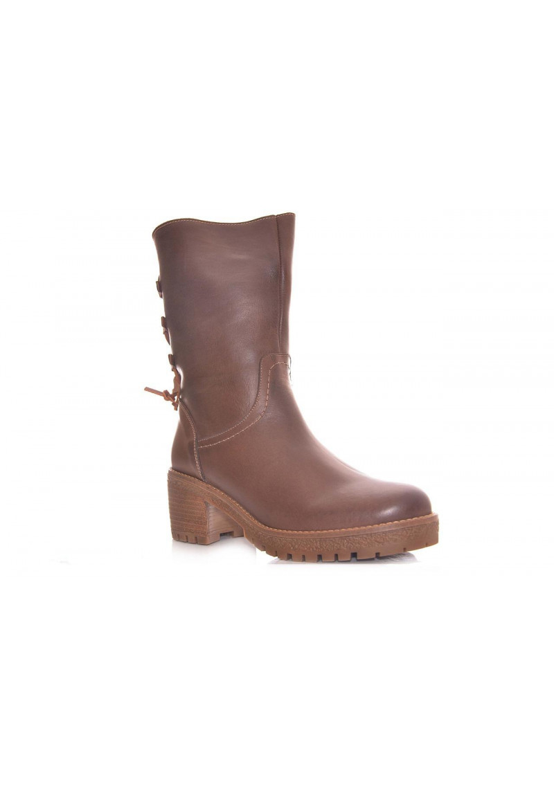 BOTA LOLA REY MARRON PIEL - Tienda Online Lola Rey