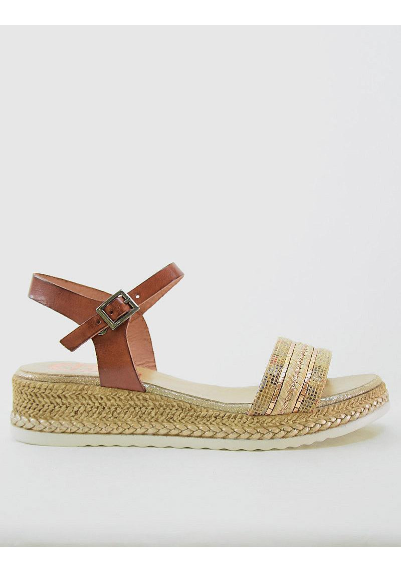 SANDALIA PORRONET 2710HELENA CUERO - Tienda Online Lola Rey