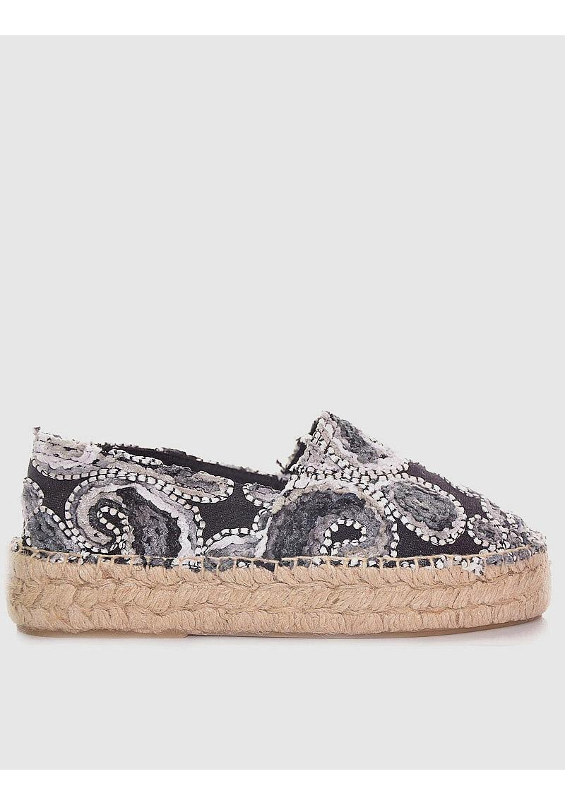 ALPARGATA LOLA REY NEGRO SINTETICO - Tienda Online Lola Rey