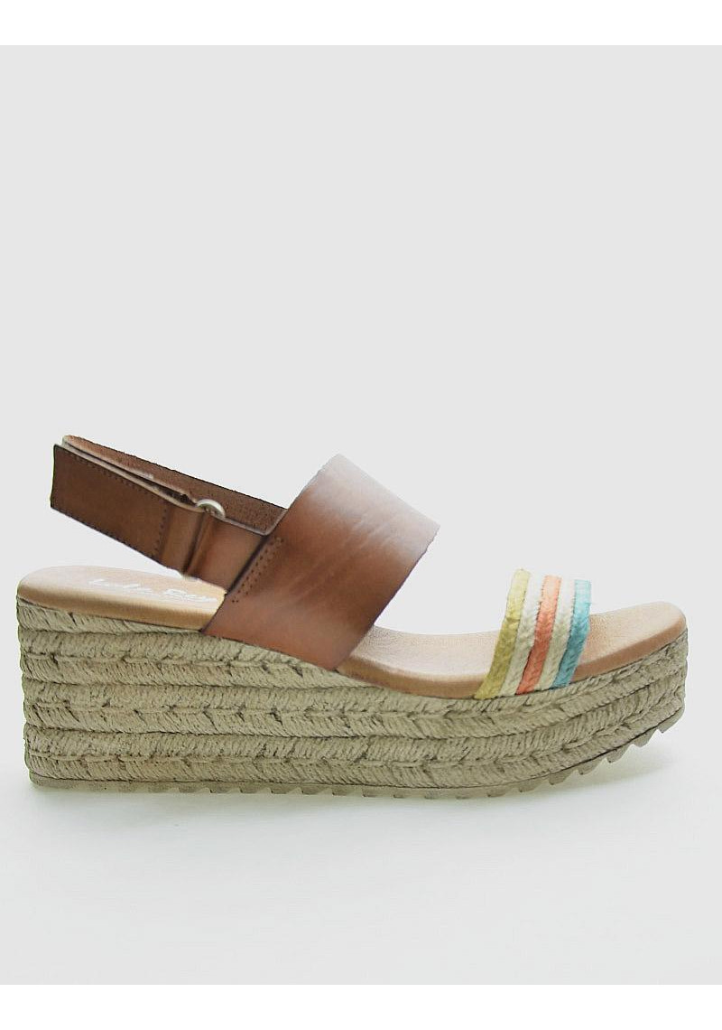 SANDALIA LOLA REY 16 CHARLOTTE MULTI IRIS-CUERO - Tienda Online Lol