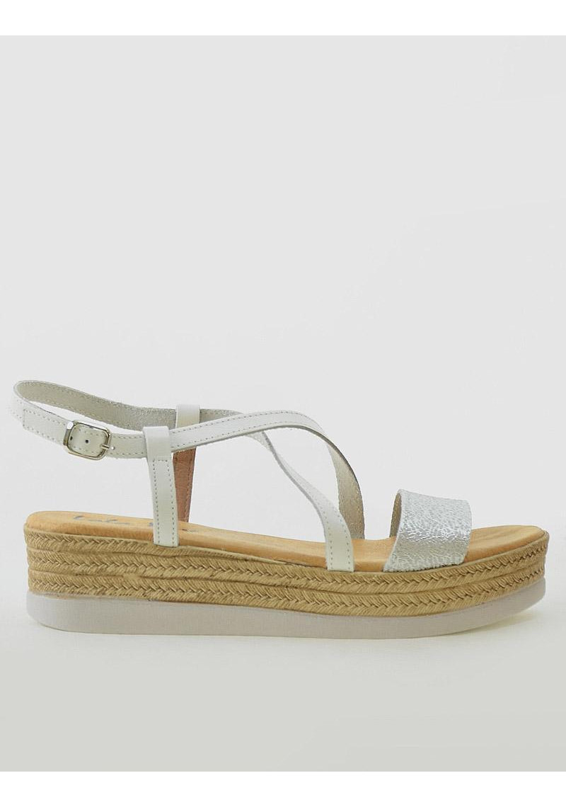SANDALIA LOLA REY AGUSTINA 077-1093 BLANCO - Tienda Online Lola Rey