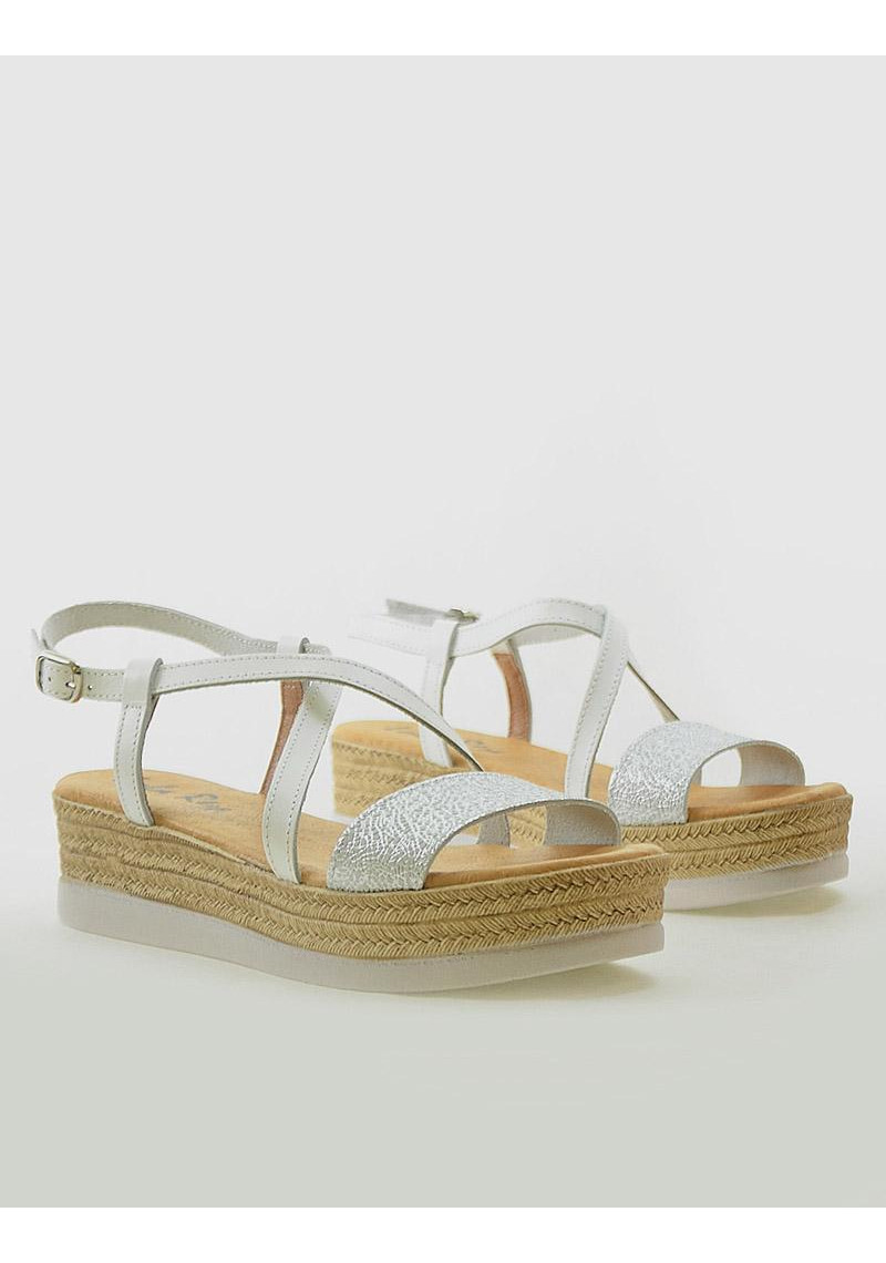 SANDALIA LOLA REY AGUSTINA 077-1093 BLANCO - Tienda Online Lola Rey