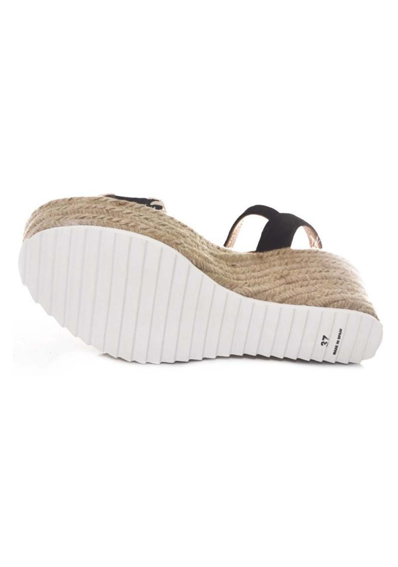 SANDALIA OVEJA NEGRA NEGRO SERRAJE - Tienda Online Lola Rey