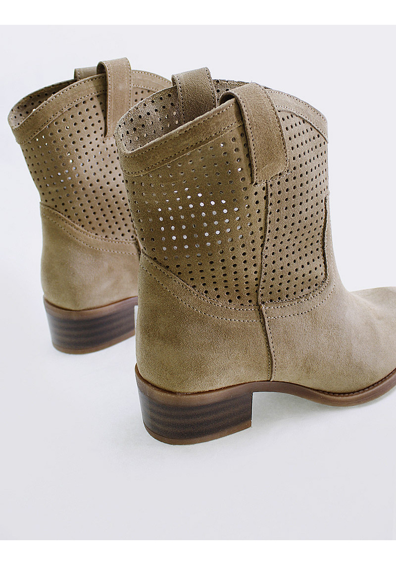 BOTIN LOLA REY COWBOY 4772 MUSHROOM - Tienda Online Lola Rey