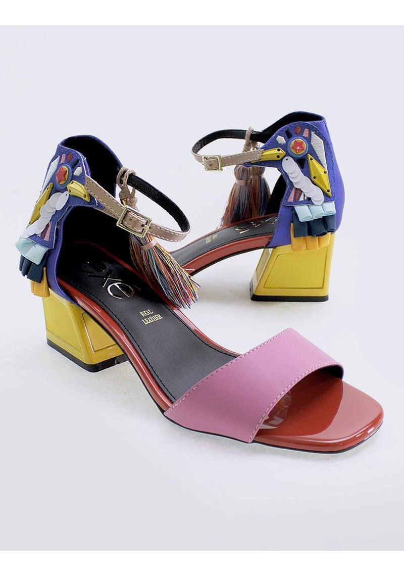 SANDALIA EXE LUISA-310 PINK - Tienda Online Lola Rey