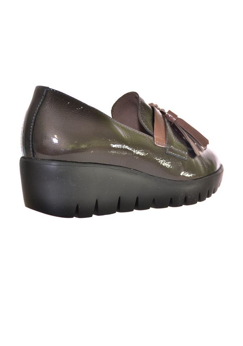 ZAPATO WONDERS GRIS PIEL - Tienda Online Lola Rey