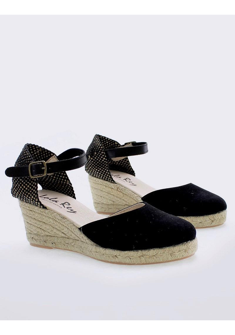 ALPARGATA LOLA REY DAL 5C 732 NEGRO - Tienda Online Lola Rey