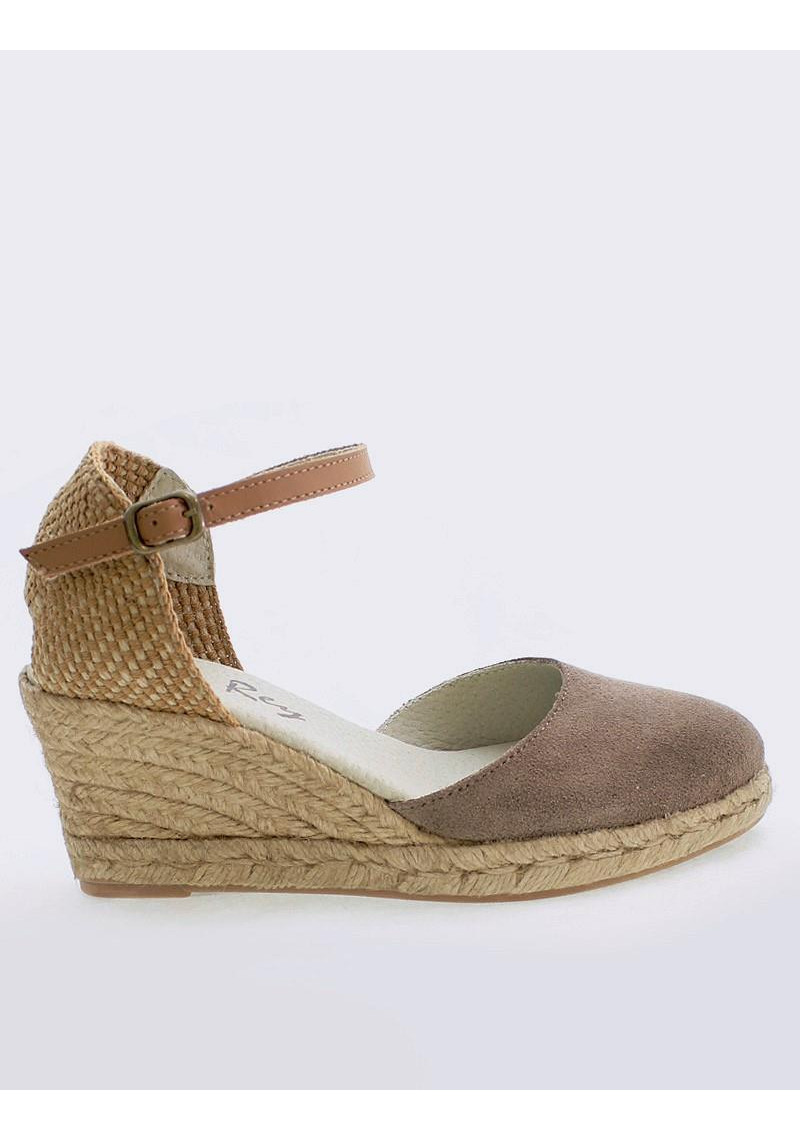 ALPARGATA LOLA REY 625 SERRAJE TOPO - Tienda Online Lola Rey