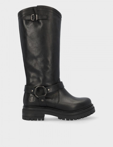 BOTA ALTA CORONEL TAPIOCCA C1325 NEGRO