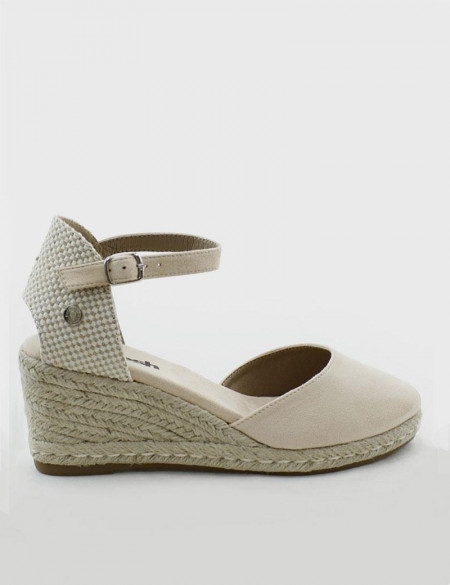 SANDALIA CUÑA REFRESH 170770 BEIGE