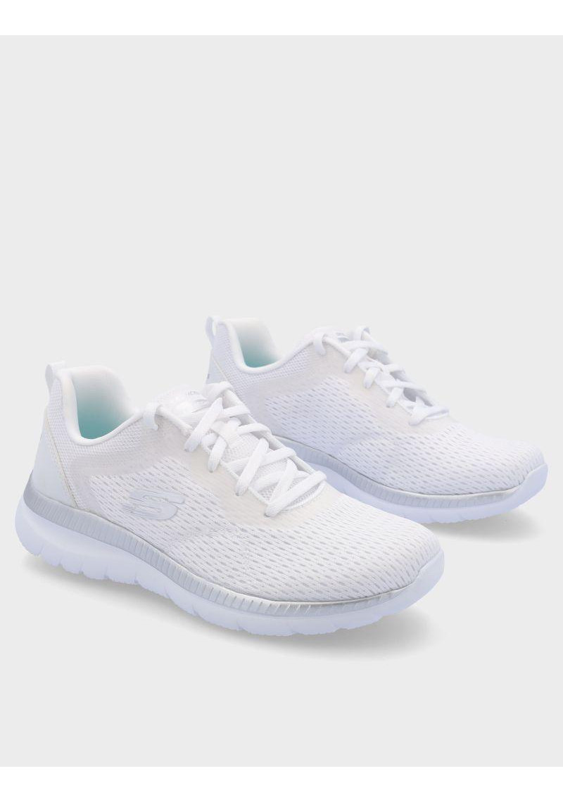 ZAPATILLA SKECHERS 12607 WHITE SILVER