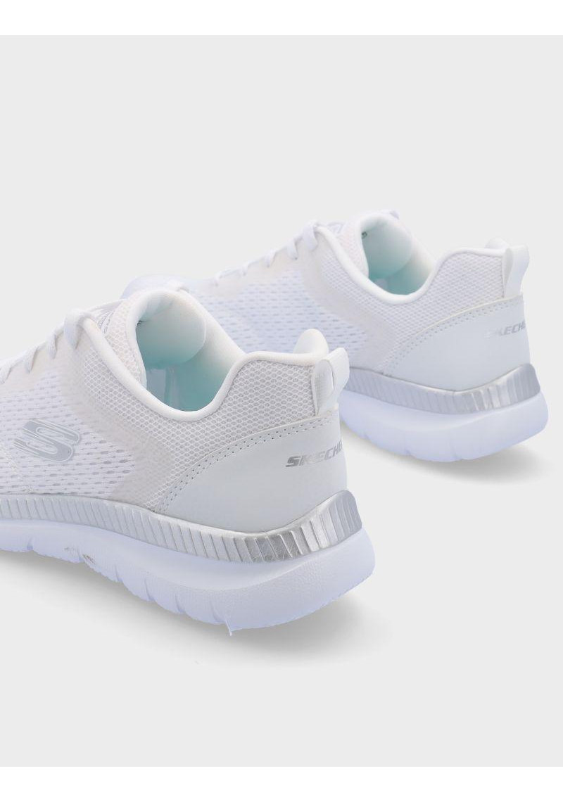 ZAPATILLA SKECHERS 12607 WHITE SILVER