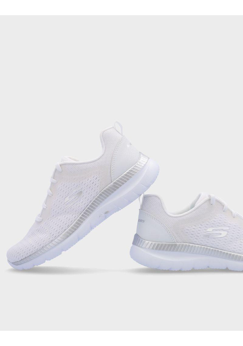 ZAPATILLA SKECHERS 12607 WHITE SILVER