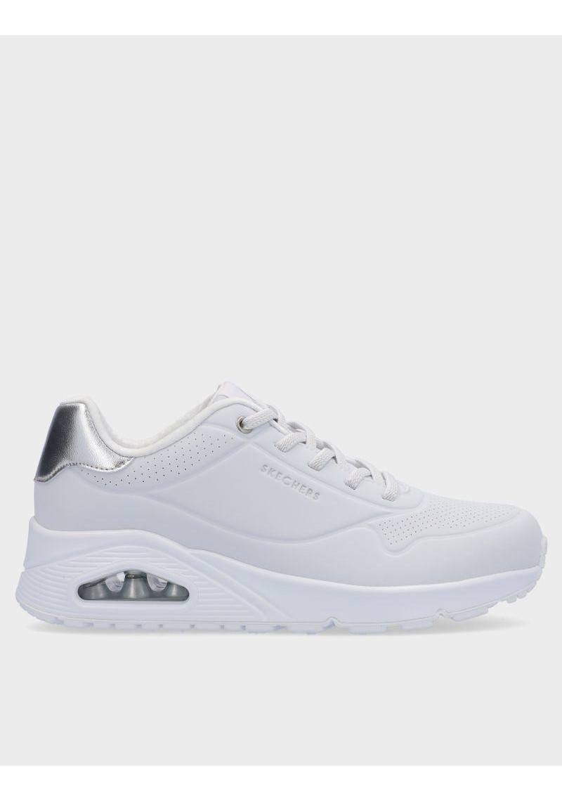 ZAPATILLA SKECHERS 155196 WHITE SILVER