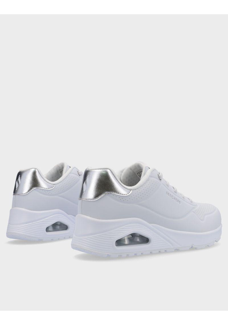 ZAPATILLA SKECHERS 155196 WHITE SILVER