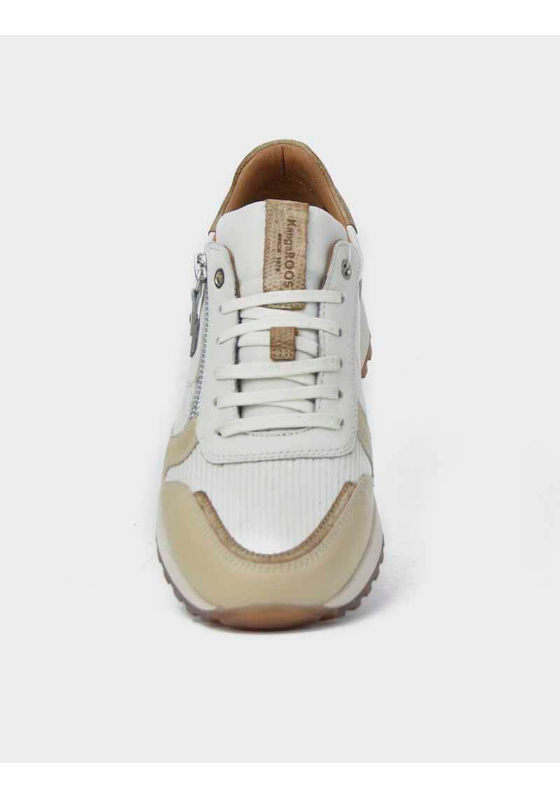 ZAPATILLA KANGAROOS 680 CREMA BEIGE