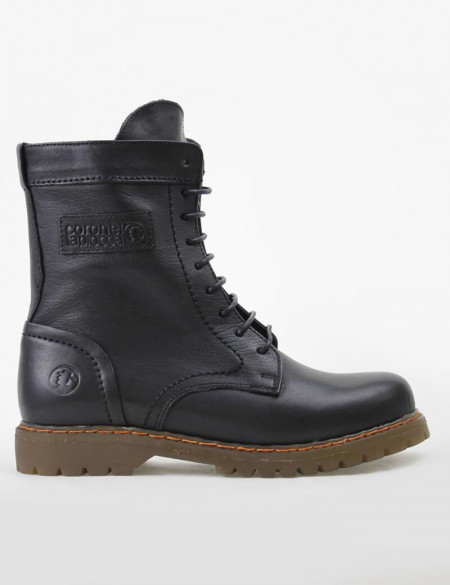 BOTA MILITAR CORONEL TAPIOCCA C205 NEGRO