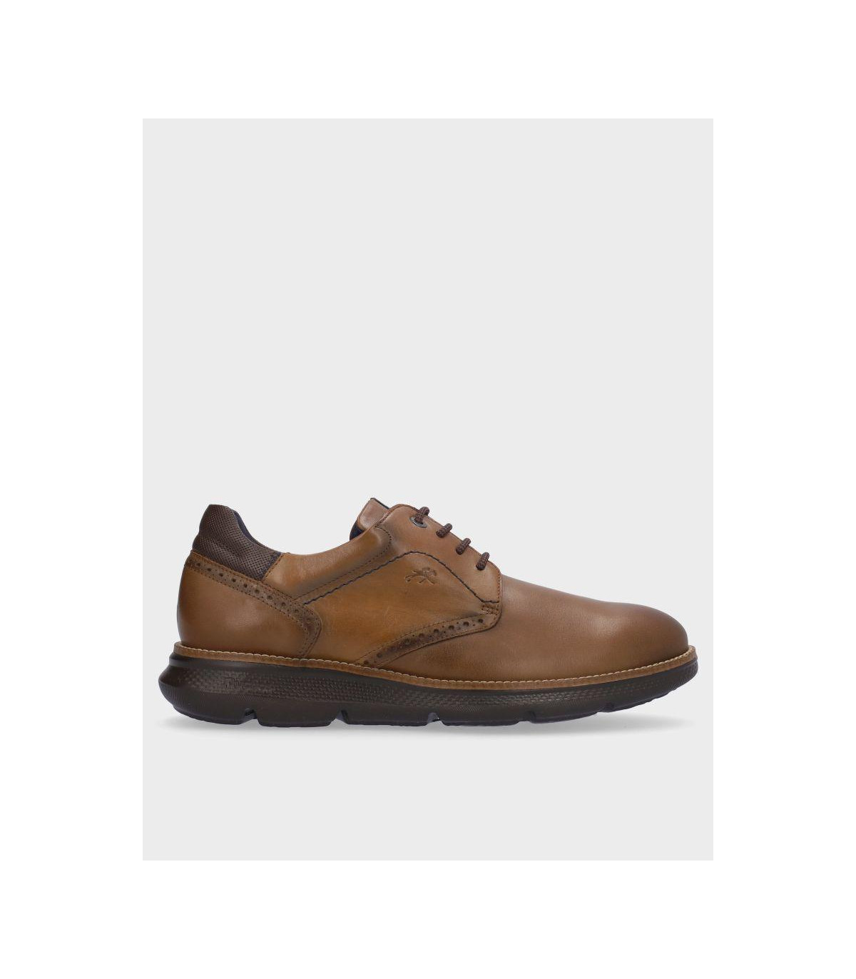 Chaussures Fluchos F1351 Habana Camel + COM.2 William - Cuir Véritable - Pour L'hiver