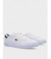 ZAPATILLA LACOSTE POWERCOURT WHITE-DARK GREEN