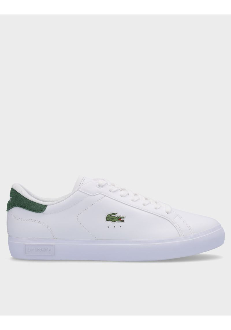 ZAPATILLA LACOSTE POWERCOURT WHITE-DARK GREEN