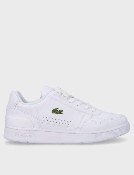 ZAPATILLA LACOSTE T-CLIP WHITE WHITE