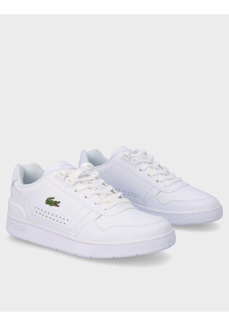 ZAPATILLA LACOSTE T-CLIP WHITE WHITE