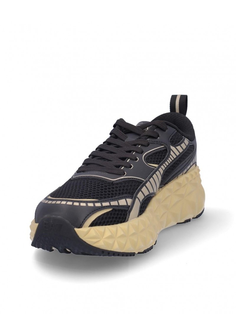ZAPATILLA EMPORIO ARMANI X8X238 BLACK GOLD
