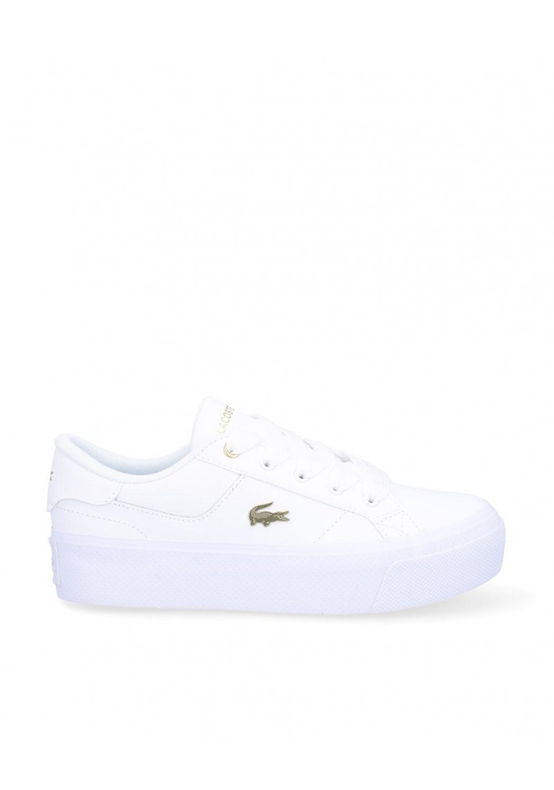 ZAPATILLA LACOSTE ZIANE WHITE GOLD