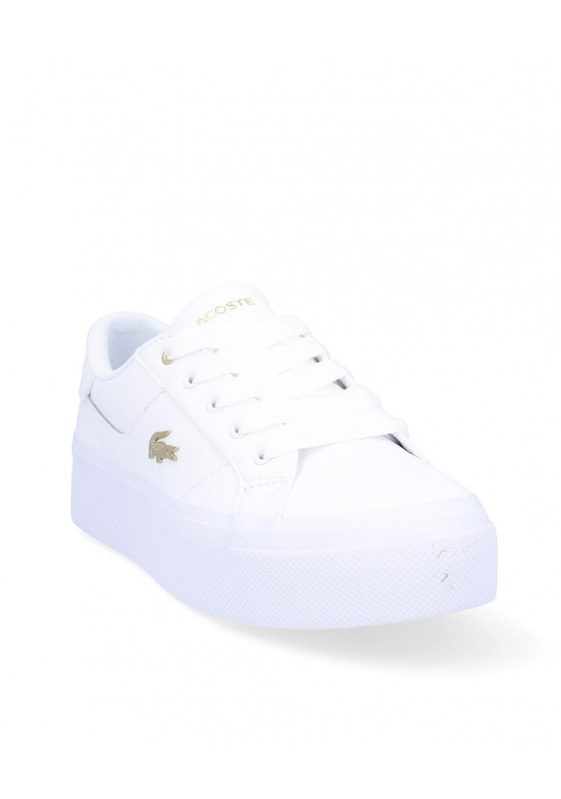 ZAPATILLA LACOSTE ZIANE WHITE GOLD