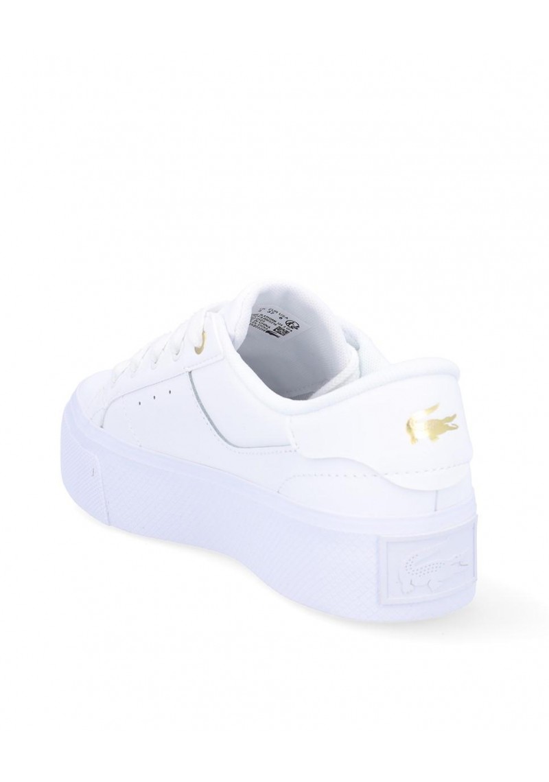 ZAPATILLA LACOSTE ZIANE WHITE GOLD